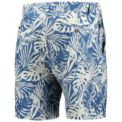 Chicago Bears Margaritaville Sandwashed Monstera Print Amphib Shorts - Navy - NFL
