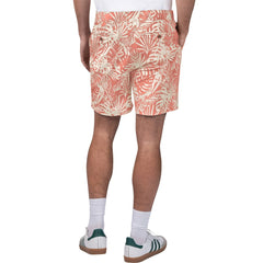 Kansas City Chiefs Margaritaville Sandwashed Monstera Print Amphib Shorts - Red - NFL