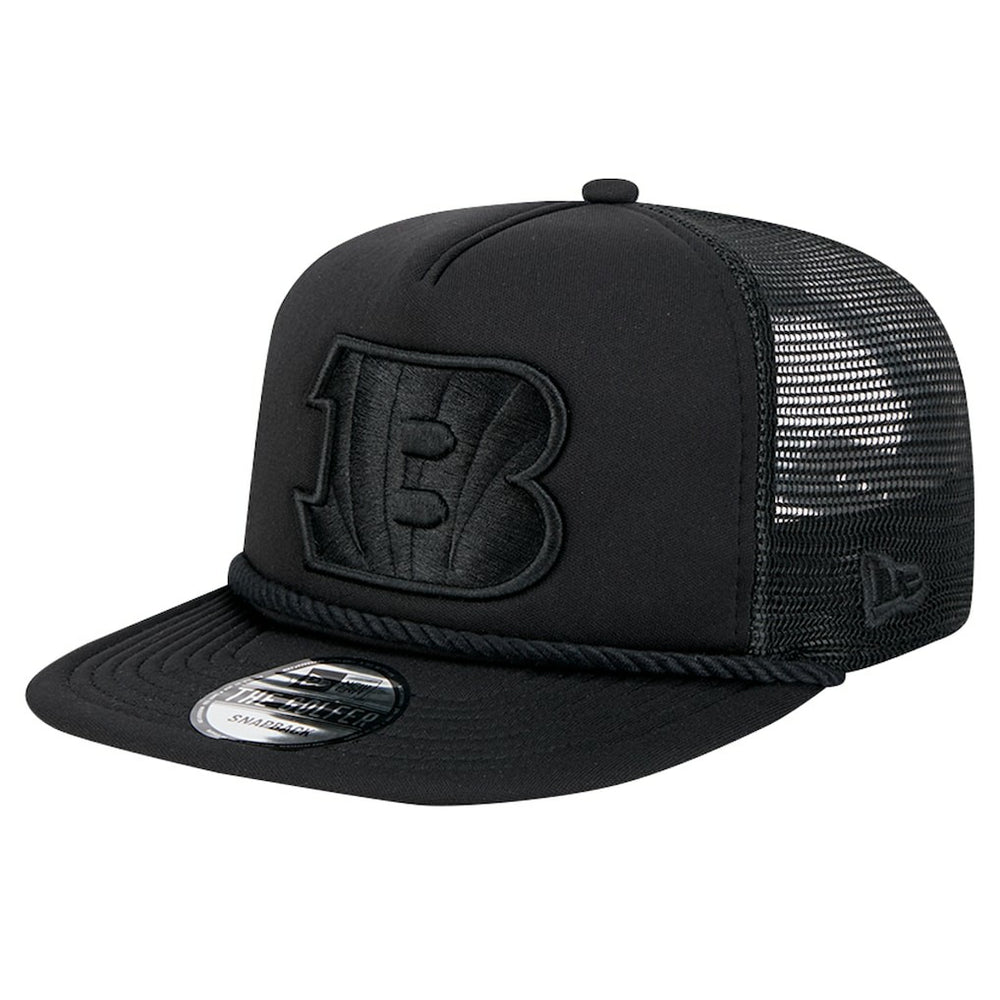 New Era Cincinnati Bengals Black Active Tone Golfer Snapback Hat - NFL