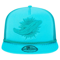 New Era Miami Dolphins Aqua Active Tone Golfer Snapback Hat - NFL