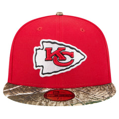 New Era Kansas City Chiefs Red Active Two-Tone Camo 59FIFTY Fitted Hat - NFL