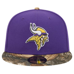 New Era Minnesota Vikings Purple Active Two-Tone Camo 59FIFTY Fitted Hat - NFL