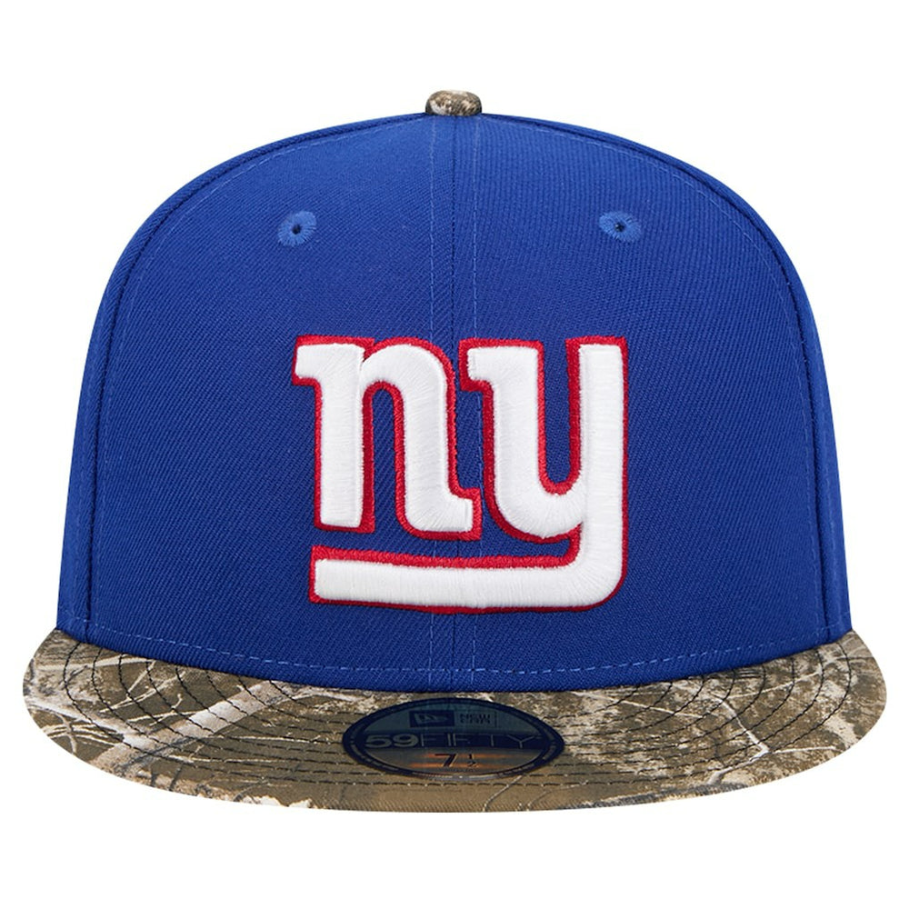New Era New York Giants Royal Active Two-Tone Camo 59FIFTY Fitted Hat - NFL