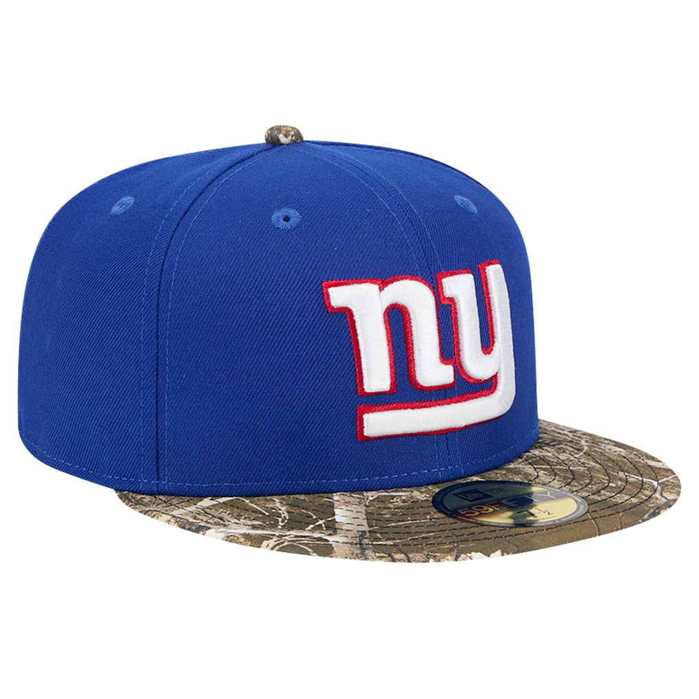 New Era New York Giants Royal Active Two-Tone Camo 59FIFTY Fitted Hat - NFL