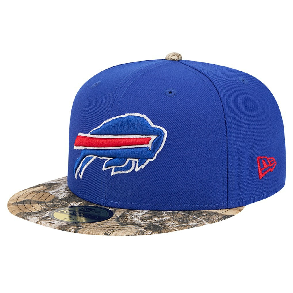 New Era Buffalo Bills Royal Active Two-Tone Camo 59FIFTY Fitted Hat - NFL