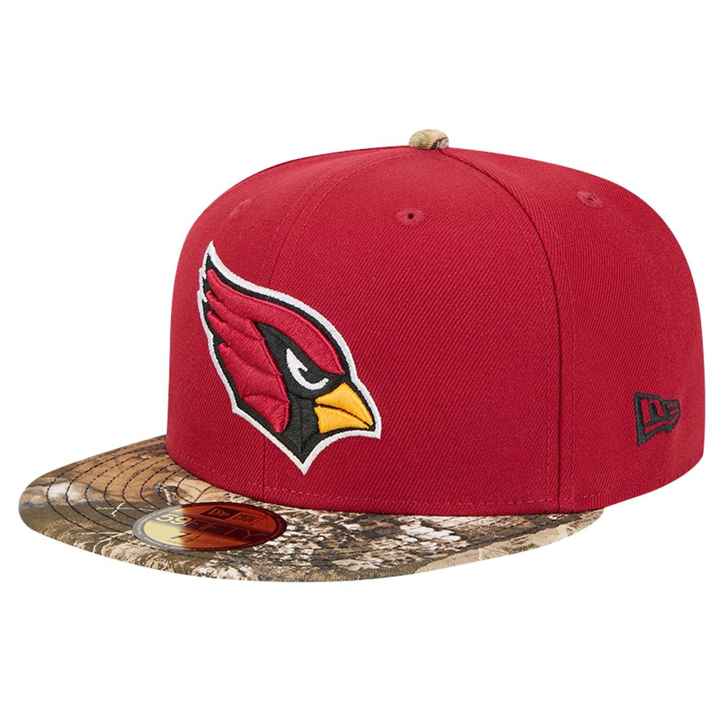 New Era Arizona Cardinals Cardinal Active Two-Tone Camo 59FIFTY Fitted Hat - NFL