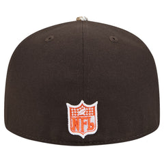 New Era Cleveland Browns Brown Active Two-Tone Camo 59FIFTY Fitted Hat - NFL