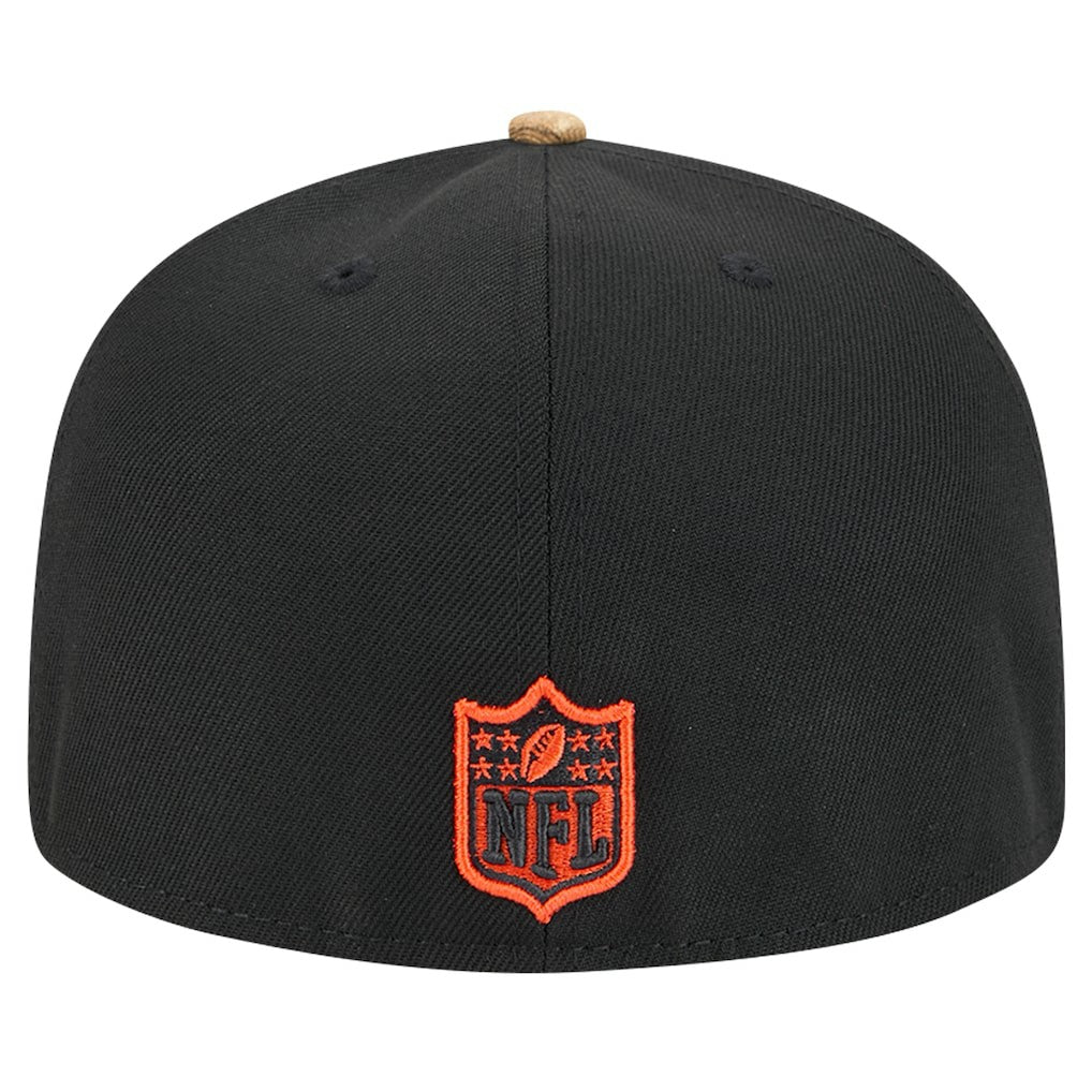 New Era Cincinnati Bengals Black Active Two-Tone Camo 59FIFTY Fitted Hat - NFL