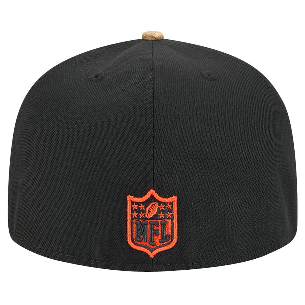 New Era Cincinnati Bengals Black Active Two-Tone Camo 59FIFTY Fitted Hat - NFL