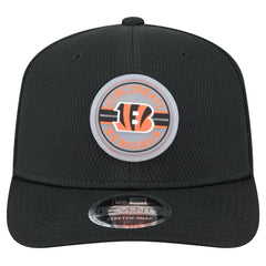 Cincinnati Bengals New Era Adventure Patched 9SEVENTY Stretch-Snap Adjustable Hat - Black - NFL