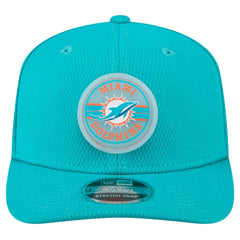 Miami Dolphins New Era Adventure Patched 9SEVENTY Stretch-Snap Adjustable Hat - Aqua - NFL