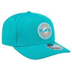 Miami Dolphins New Era Adventure Patched 9SEVENTY Stretch-Snap Adjustable Hat - Aqua - NFL