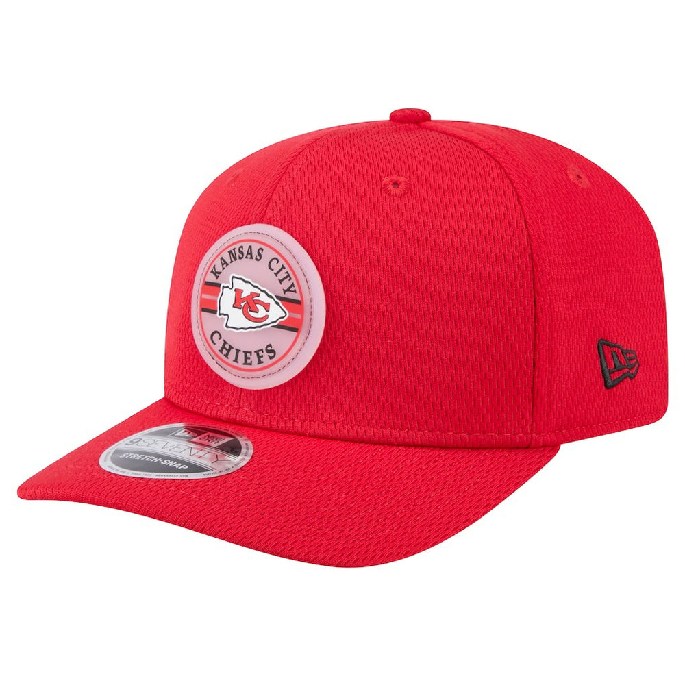 Kansas City Chiefs New Era Adventure Patched 9SEVENTY Stretch-Snap Adjustable Hat - Red - NFL