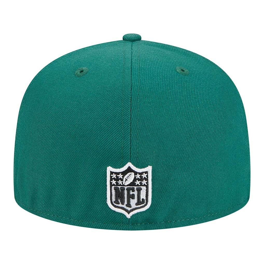 New York Jets New Era Script Sided 59FIFTY Fitted Hat - Green - NFL