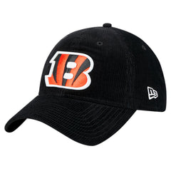 Cincinnati Bengals New Era Corded 9TWENTY Adjustable Hat - Black - NFL
