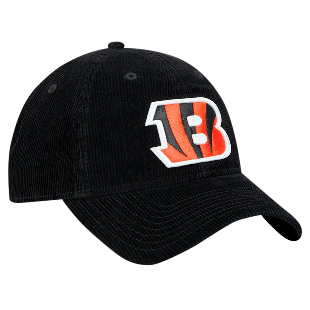 Cincinnati Bengals New Era Corded 9TWENTY Adjustable Hat - Black - NFL