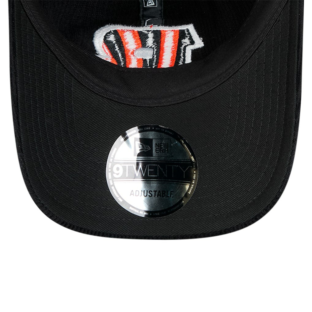 Cincinnati Bengals New Era Corded 9TWENTY Adjustable Hat - Black - NFL