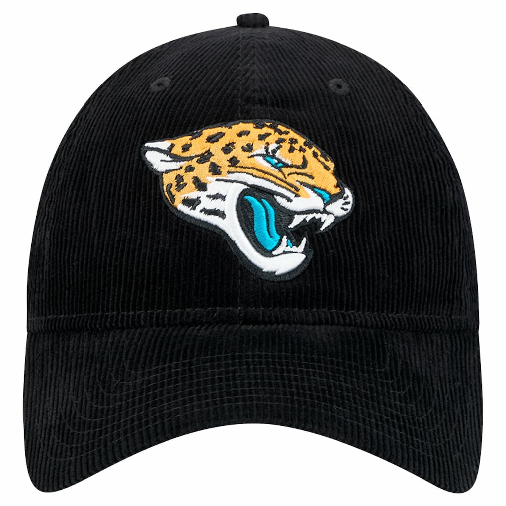 Jacksonville Jaguars New Era Corded 9TWENTY Adjustable Hat - Black - NFL