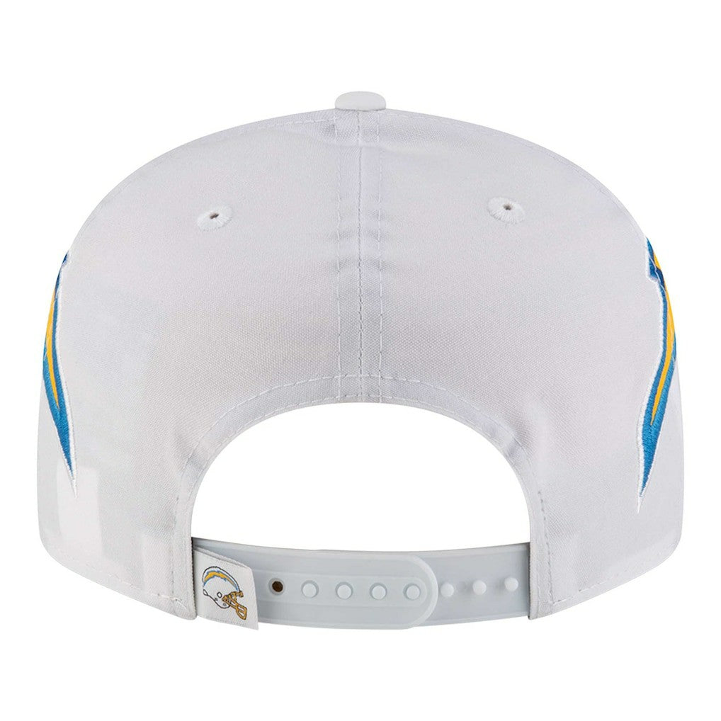Los Angeles Chargers New Era Helmet 9FIFTY Snapback Hat - White - NFL