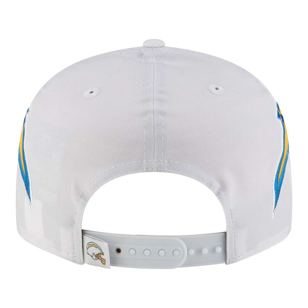 Los Angeles Chargers New Era Helmet 9FIFTY Snapback Hat - White - NFL