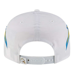 Los Angeles Chargers New Era Helmet 9FIFTY Snapback Hat - White - NFL