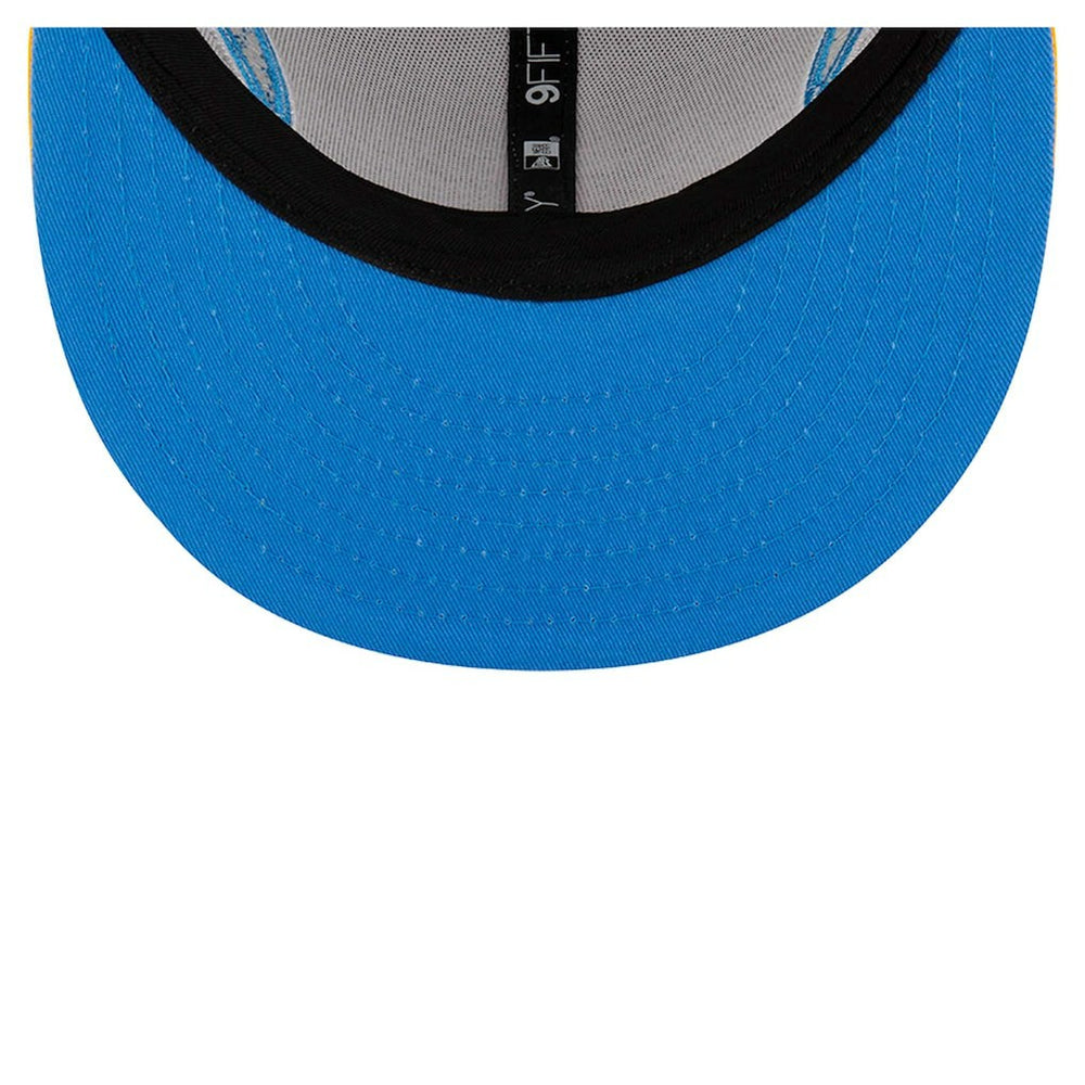 Los Angeles Chargers New Era Helmet 9FIFTY Snapback Hat - White - NFL