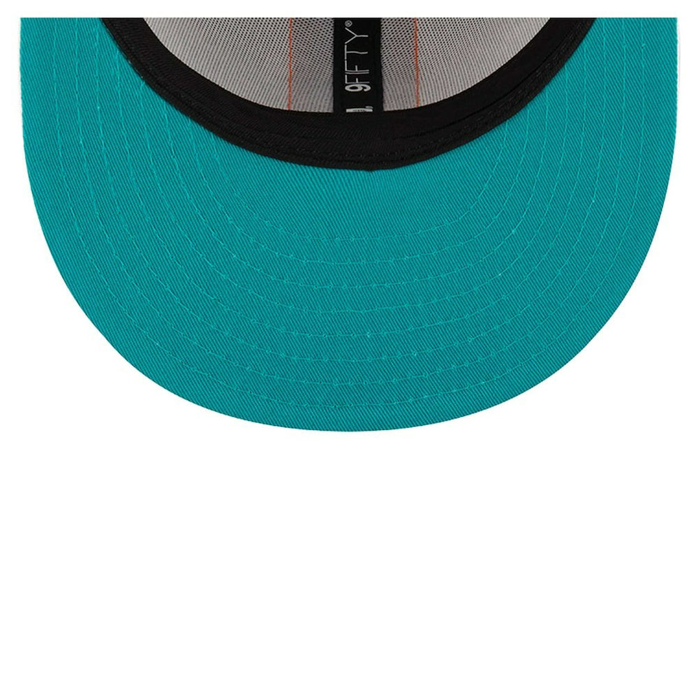 Miami Dolphins New Era Helmet 9FIFTY Snapback Hat - White - NFL