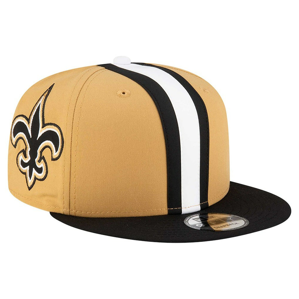 New Orleans Saints New Era Helmet 9FIFTY Snapback Hat - Gold - NFL