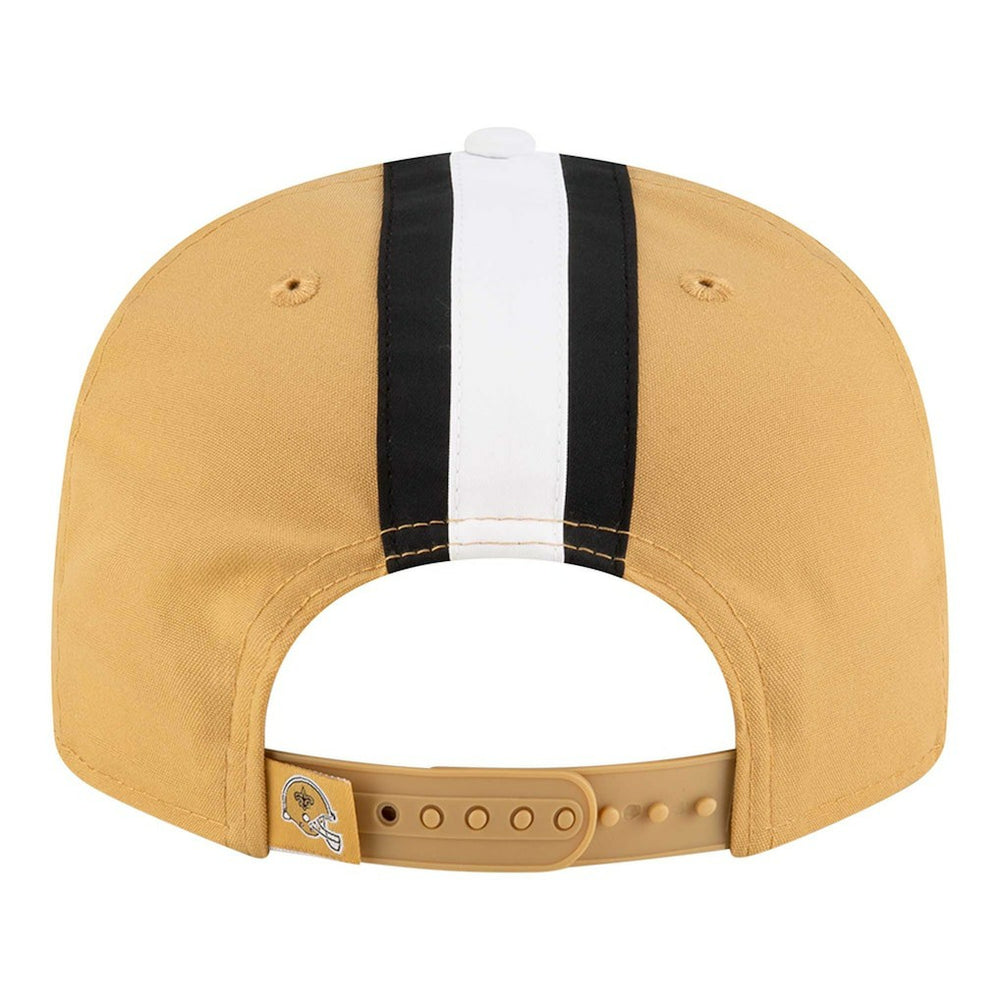 New Orleans Saints New Era Helmet 9FIFTY Snapback Hat - Gold - NFL