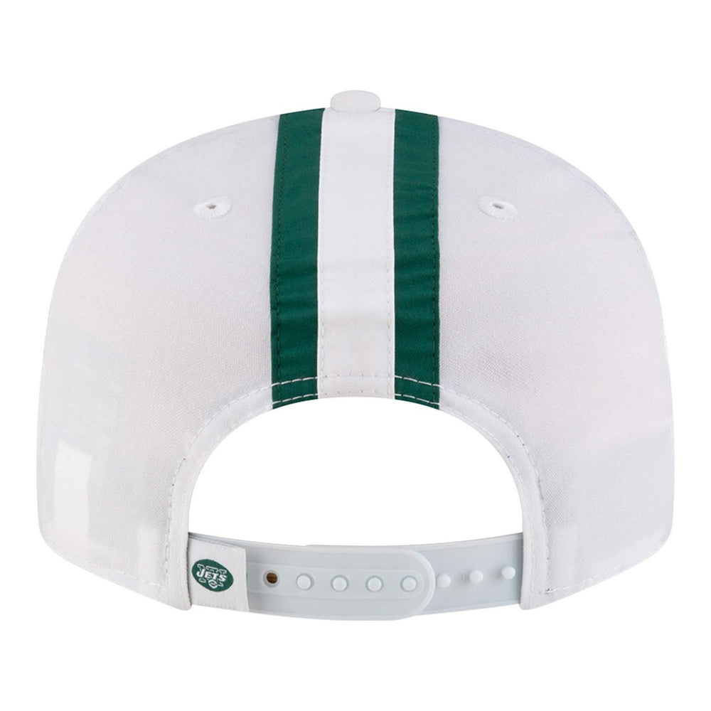 New York Jets New Era Throwback Helmet 9FIFTY Snapback Hat - White - NFL