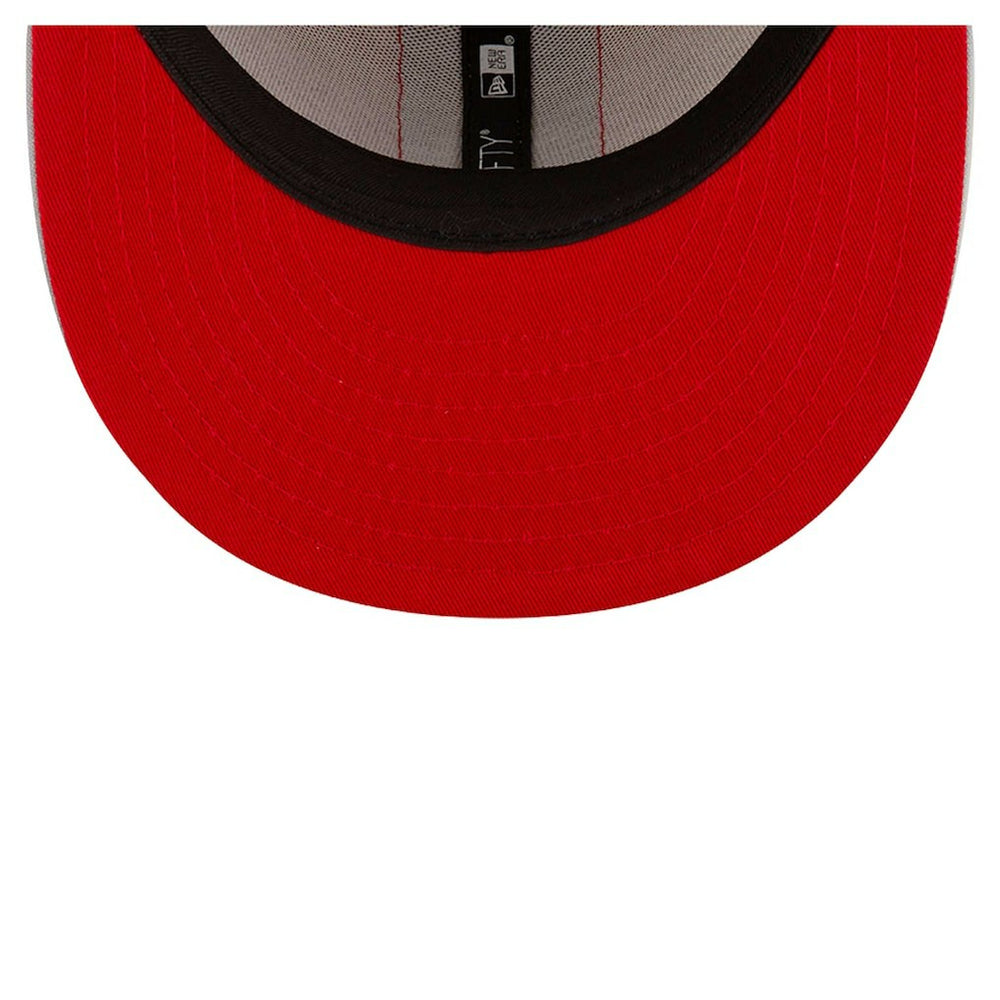 San Francisco 49ers New Era Throwback Helmet 9FIFTY Snapback Hat - Gold - NFL