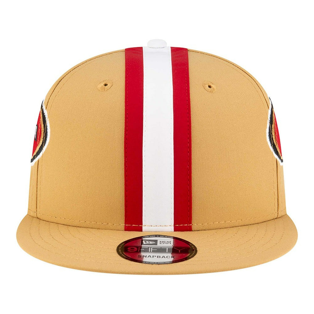 San Francisco 49ers New Era Helmet 9FIFTY Snapback Hat - Gold - NFL