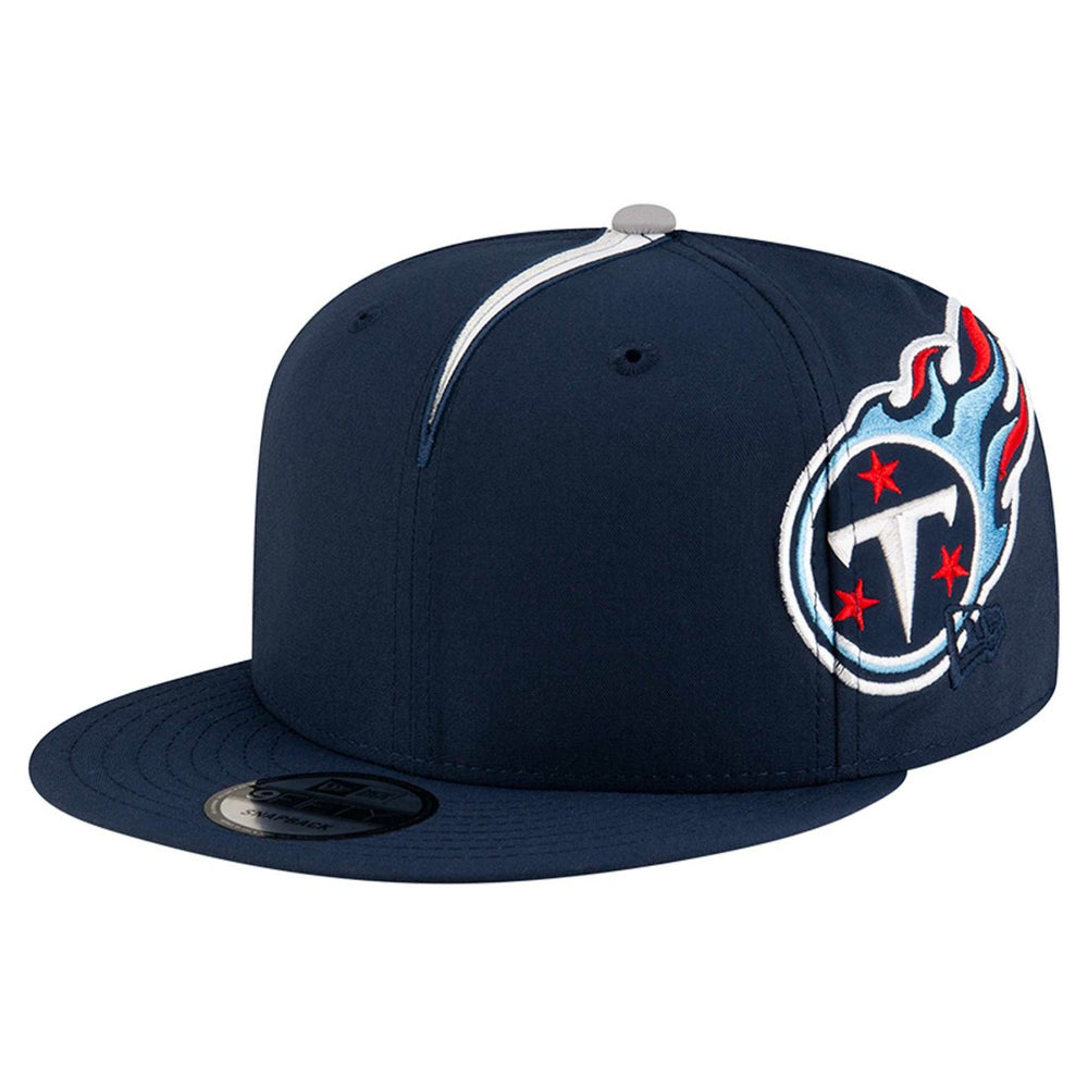 Tennessee Titans New Era Helmet 9FIFTY Snapback Hat - Navy - NFL