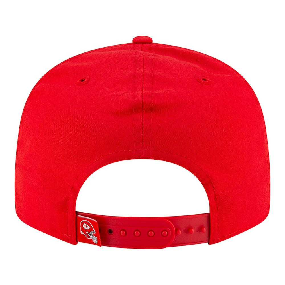 Kansas City Chiefs New Era Helmet 9FIFTY Snapback Hat - Red - NFL