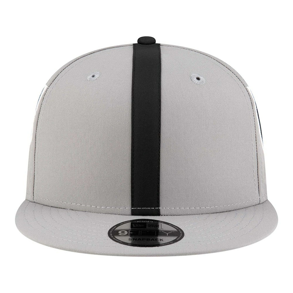 Las Vegas Raiders New Era Helmet 9FIFTY Snapback Hat - Gray - NFL