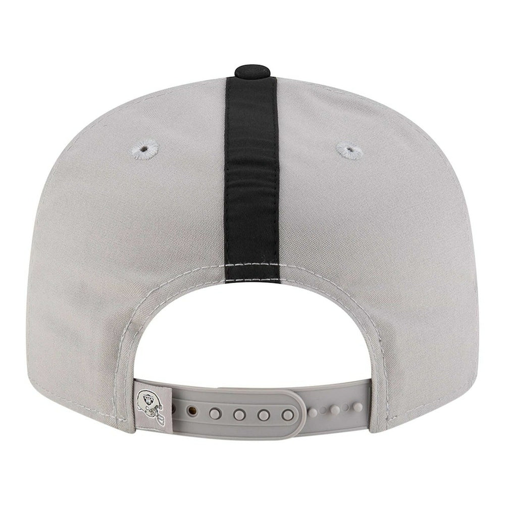 Las Vegas Raiders New Era Helmet 9FIFTY Snapback Hat - Gray - NFL