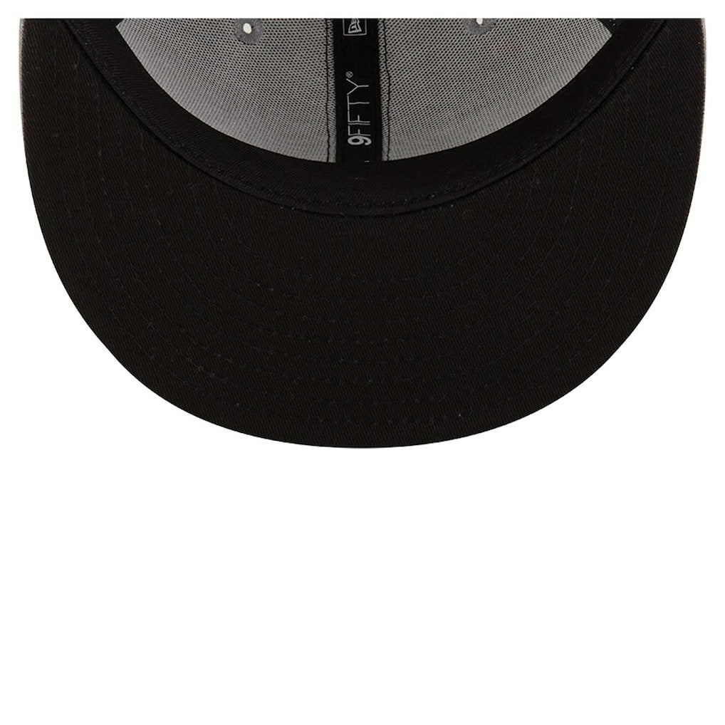 Las Vegas Raiders New Era Helmet 9FIFTY Snapback Hat - Gray - NFL