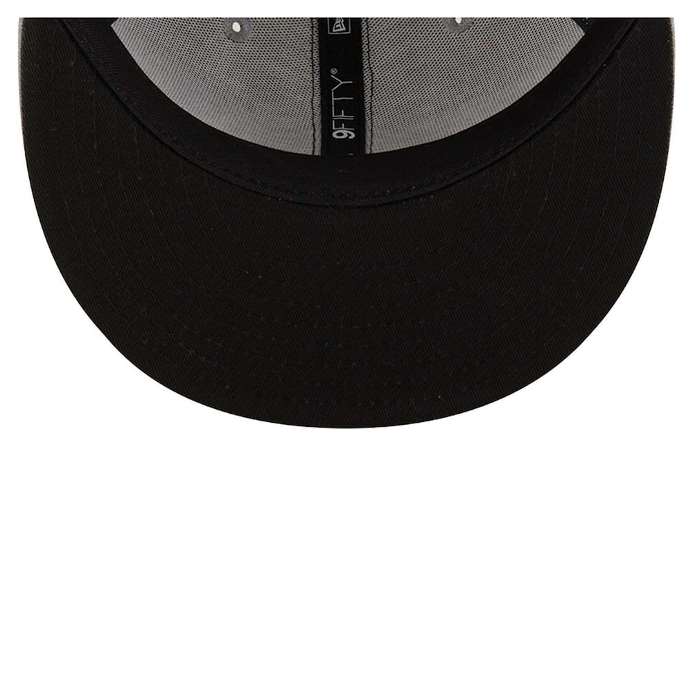 Las Vegas Raiders New Era Helmet 9FIFTY Snapback Hat - Gray - NFL