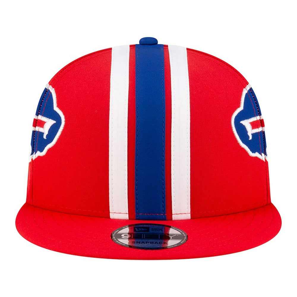 Buffalo Bills New Era Throwback Helmet 9FIFTY Snapback Hat - Red - NFL