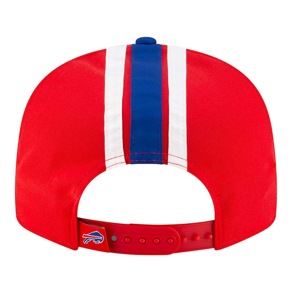 Buffalo Bills New Era Throwback Helmet 9FIFTY Snapback Hat - Red - NFL