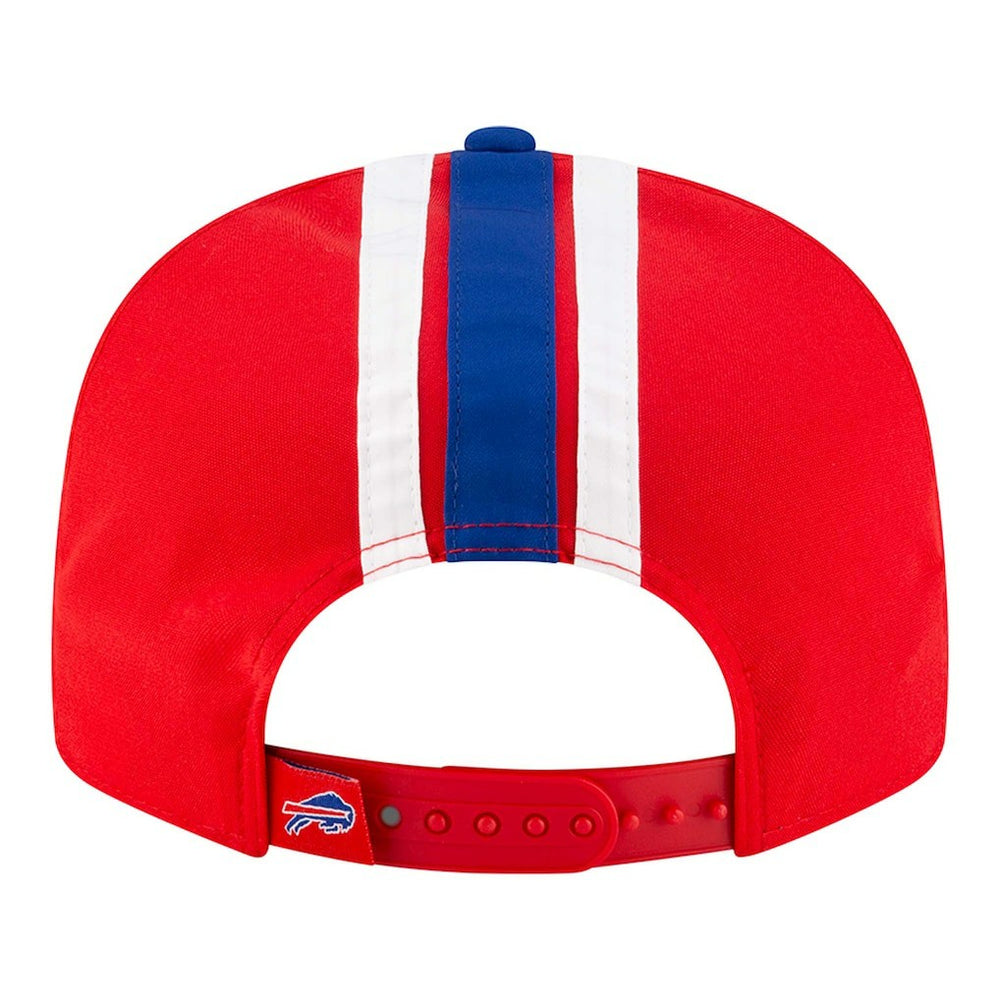 Buffalo Bills New Era Throwback Helmet 9FIFTY Snapback Hat - Red - NFL