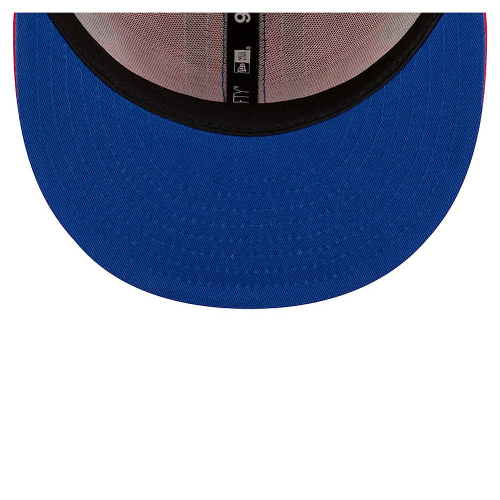 Buffalo Bills New Era Throwback Helmet 9FIFTY Snapback Hat - Red - NFL