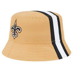New Orleans Saints New Era Helmet Bucket Hat - Gold - NFL