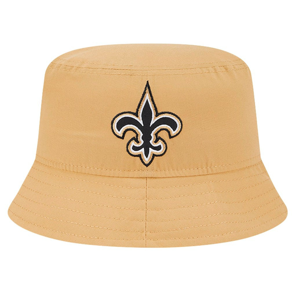 New Orleans Saints New Era Helmet Bucket Hat - Gold - NFL