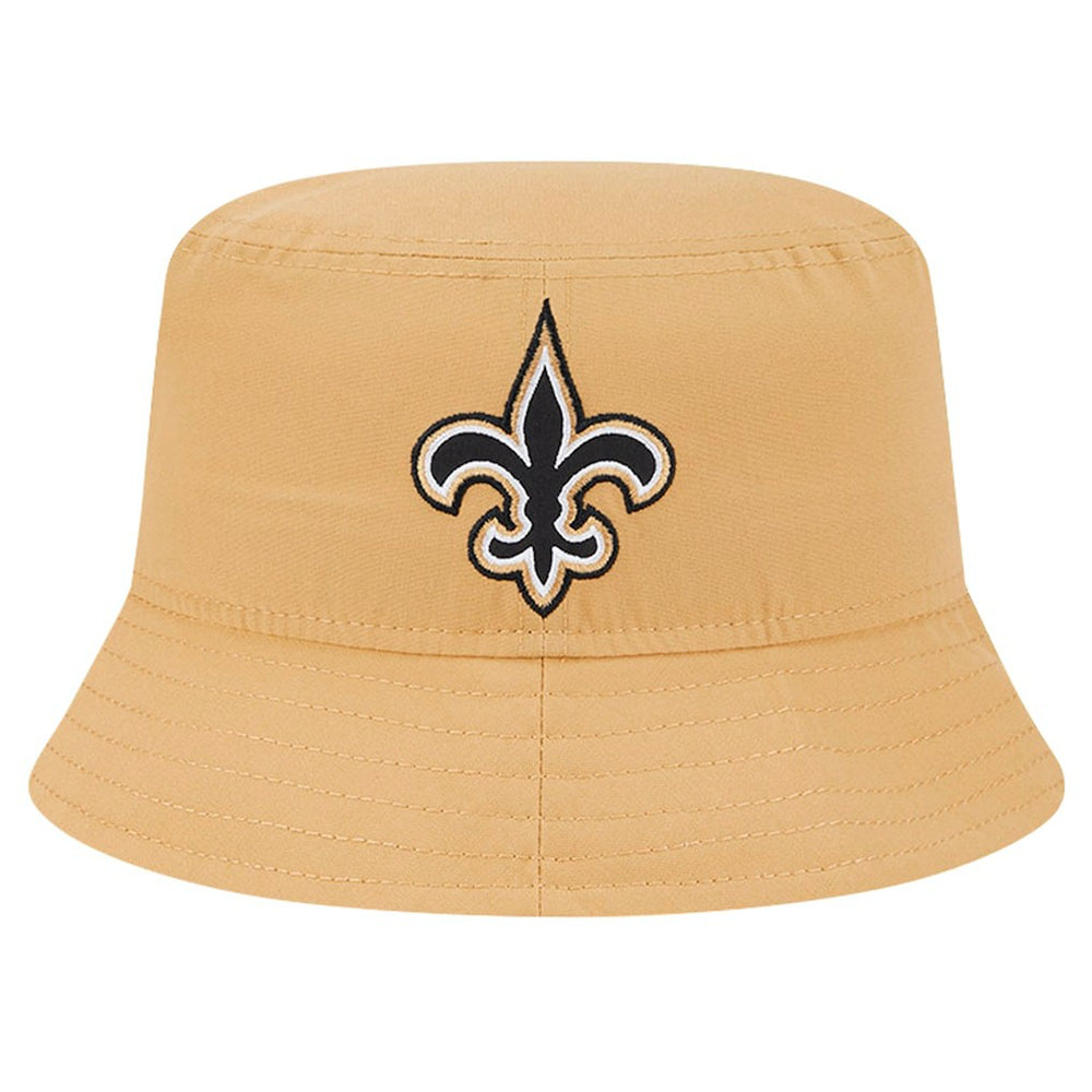 New Orleans Saints New Era Helmet Bucket Hat - Gold - NFL
