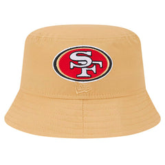 San Francisco 49ers New Era Helmet Bucket Hat - Gold - NFL