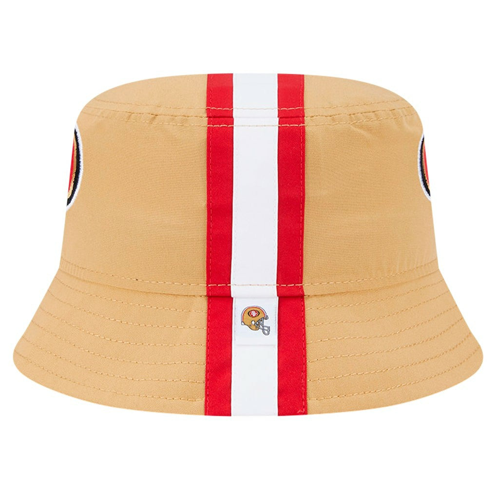 San Francisco 49ers New Era Helmet Bucket Hat - Gold - NFL