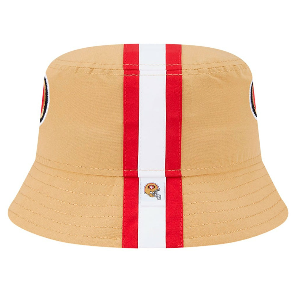 San Francisco 49ers New Era Helmet Bucket Hat - Gold - NFL