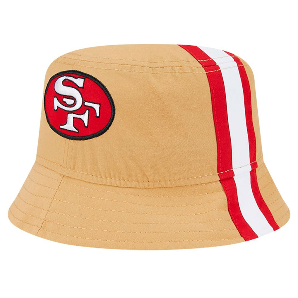 San Francisco 49ers New Era Helmet Bucket Hat - Gold - NFL