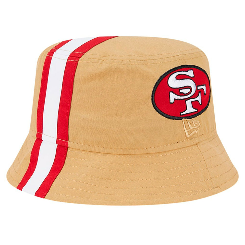 San Francisco 49ers New Era Helmet Bucket Hat - Gold - NFL